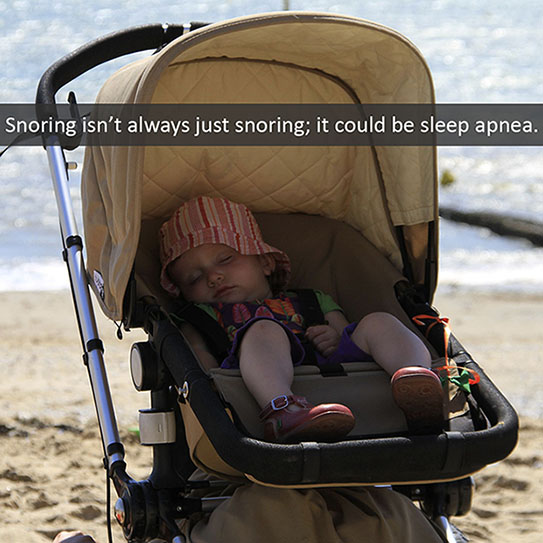 A Snoring Habit Could Mean Sleep Apnea