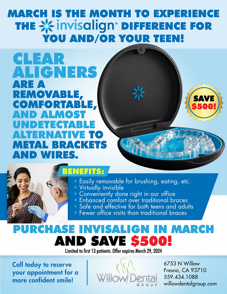 Invisalign special offer March 2024