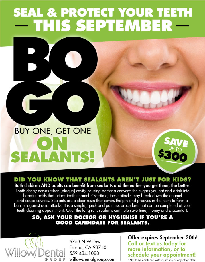 September BOGO special offer